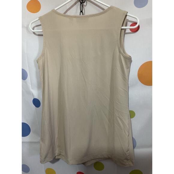 NEW 2PC Susan Graver Twinset Size XXS Beige - Picture 6 of 13